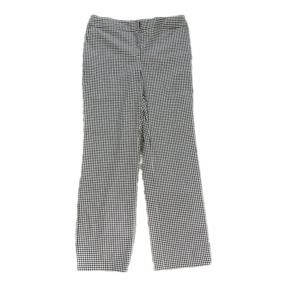 Liz Claiborne New York B&W Checkered Dress Pants, Size 12, Pre-owned - Picture 1 of 6